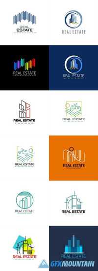 Real Estate Business Logo - Apartment, Condo, House