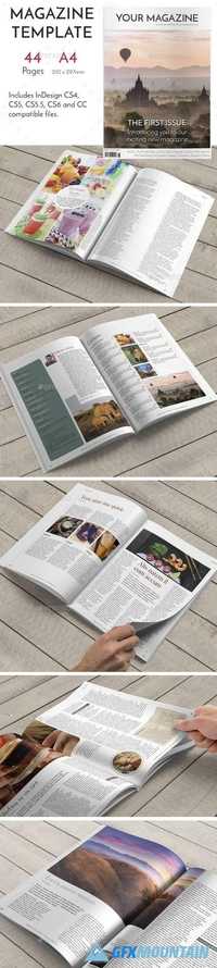 44 Page Elegant InDesign Magazine A4 20228289