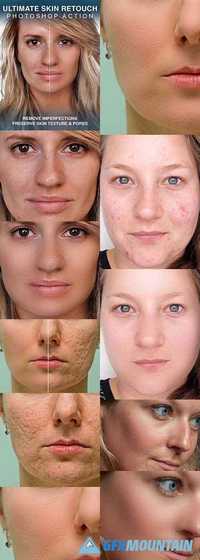 Ultimate Skin Retouch Photoshop Action 20275858