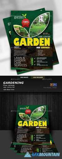 Garden Landscape Flyer 20381319