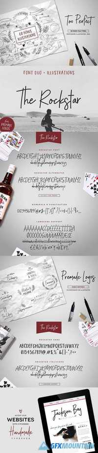 The Rockstar Font Duo (+Extras) 1737213
