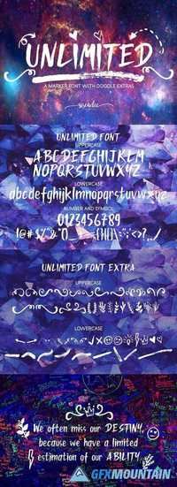 Unlimited Font 1719717