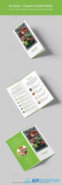 Brochure – Organic Food Bi-Fold DL 20442581