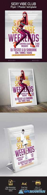 Sexy Vibe Club Flyer Poster Template 20413867