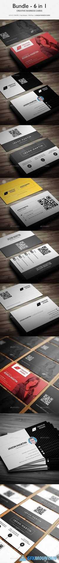 Bundle - 6 in 1 - Creative Business Cards - B29 20465912
