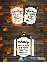 Autumn Wedding Invitation 1790852