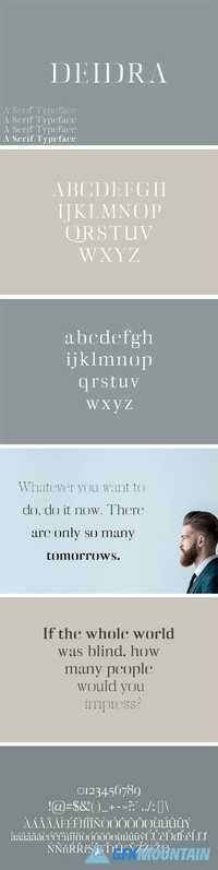 Diedra Serif Typeface 1757769
