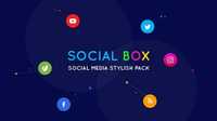 SocialBox - Social Media Intro and Outro for Social Media Links Promotion 20534548