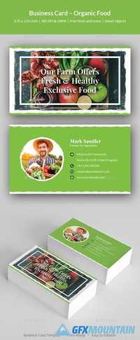 Business Card – Organic Food 20466663