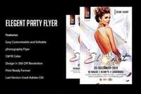 Elegant Party Flyer Template 1782215