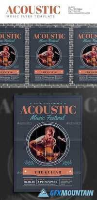 Acoustic Music Flyer 15859738