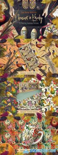 Pheasant in Rosehip Patterns 1828109