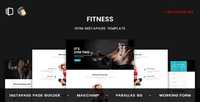 ThemeForest - Fitness - GYM Instapage Template 20154795