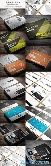Bundle - 6 in 1 - Pro Creative Business Cards - B52 20621791
