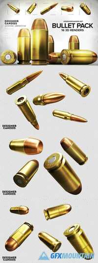 3D Bullet Renders Pack 1862428