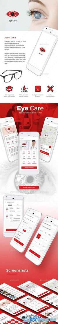 iOS + Android App for Eye Care 20678234