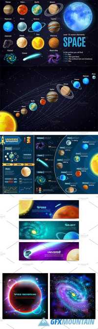 Outer Space and Planets Set 1877987