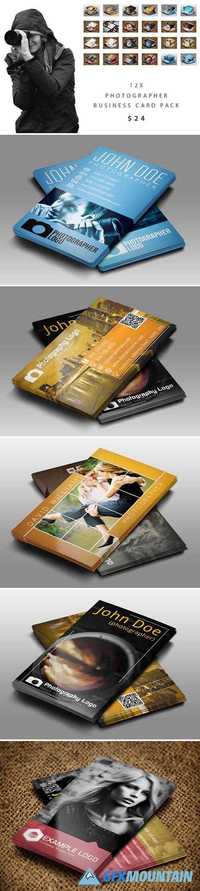 12 PHOTOGRAPHER BUSINESS CARDS 1655291