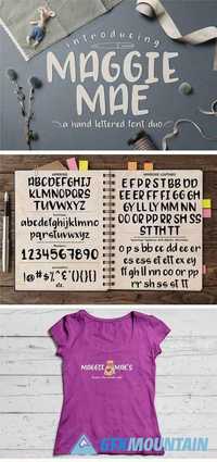 Maggie Mae Font Duo 1817699