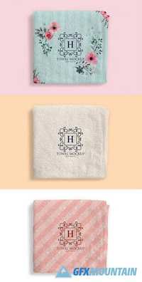 Folded Towel Mockup 1904241