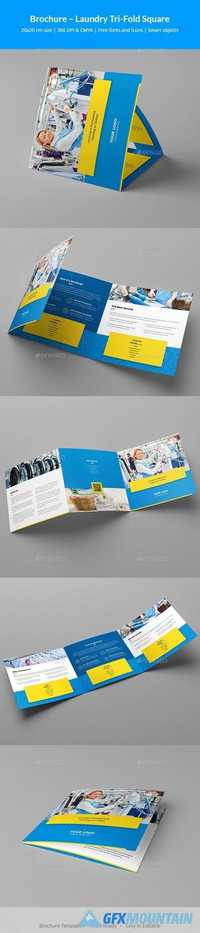 Brochure – Laundry Tri-Fold Square 20692170