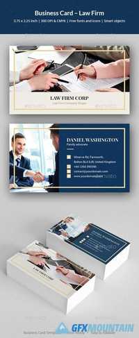Business Card – Law Firm Vertical 20708432