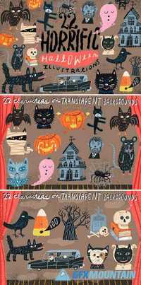22 Horrific Halloween Illustrations