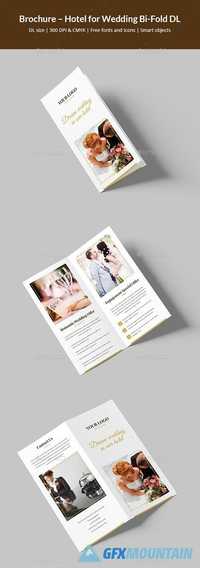 Brochure – Hotel for Wedding Bi-Fold DL 20774783