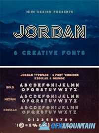 Jordan - Display Font 1937116