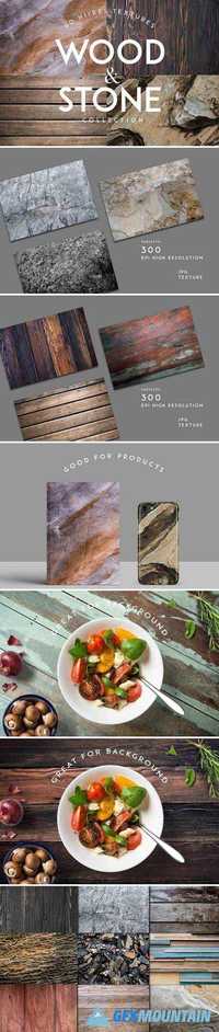 WOOD AND STONE TEXTURES BACKGROUNDS 1819781