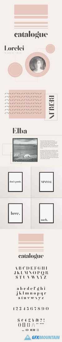 Catalogue - A Minimal Typeface 1859481
