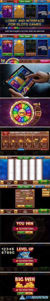LOBBY AND GUI FOR SLOTS GAMES - 1883670