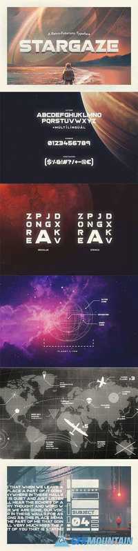 Stargaze Typeface