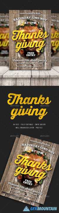 Thanksgiving Flyer 20807496