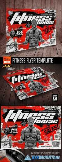 Fitness Flyer Template 20831184
