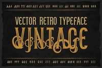 Vintage otf and vector font 1969002