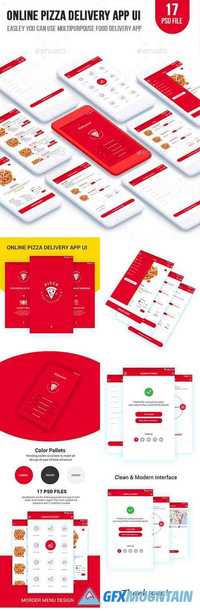 Online Pizza Delivery App UI 20787998