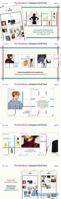 The Gentlecat Instagram Grid Pack 1925761
