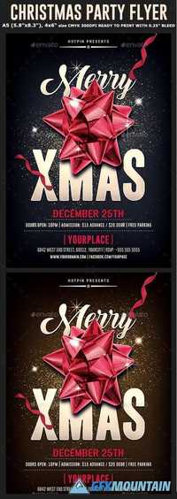 Christmas Psd Party Flyer Template 20856742