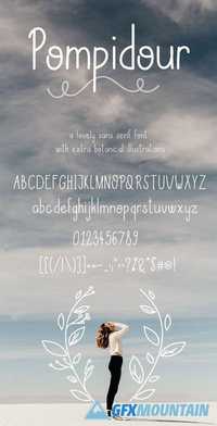 Pompidou | Sans Serif with Extras 1393601