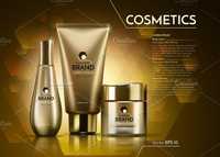 Vector gold cosmetics mockup 2020162
