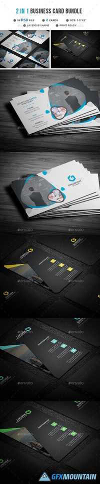 2 in 1 Business Card Bundle 20867774