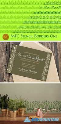MFC Stencil Borders One 1985635