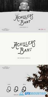 Bant Achillers Typeface 1384375