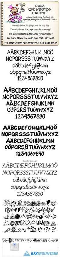 11+ FONTS for Comics & Storyboards 1393717