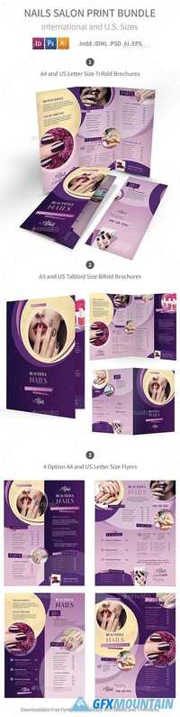 Nails Salon Print Bundle 20915100