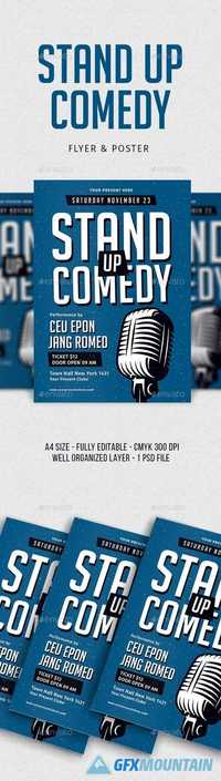 Stand Up Comedy Flyer 20927674