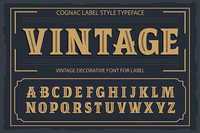 VINTAGE OTF AND VECTOR FONT 1975357