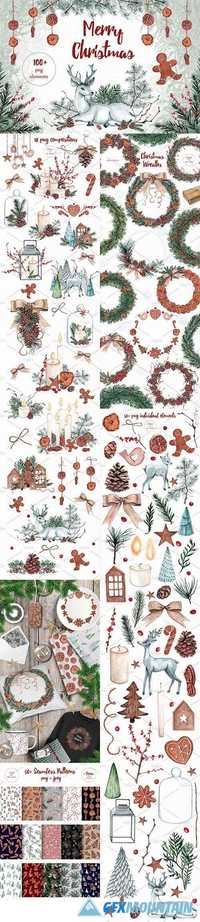 CHRISTMAS WATERCOLOR COLLECTION - 2011251