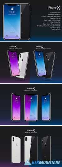 Mockup Composition Iphone X 2006811
